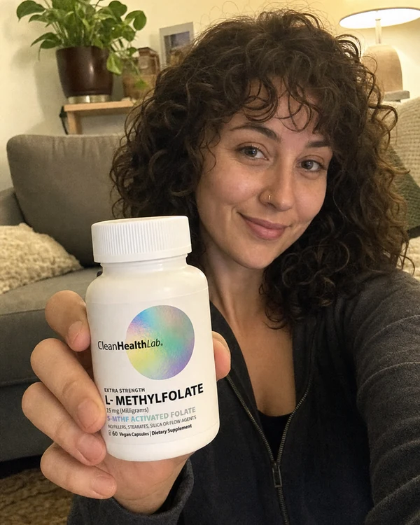 Customer photograph of CleanHealthLab L-Methylfolate
