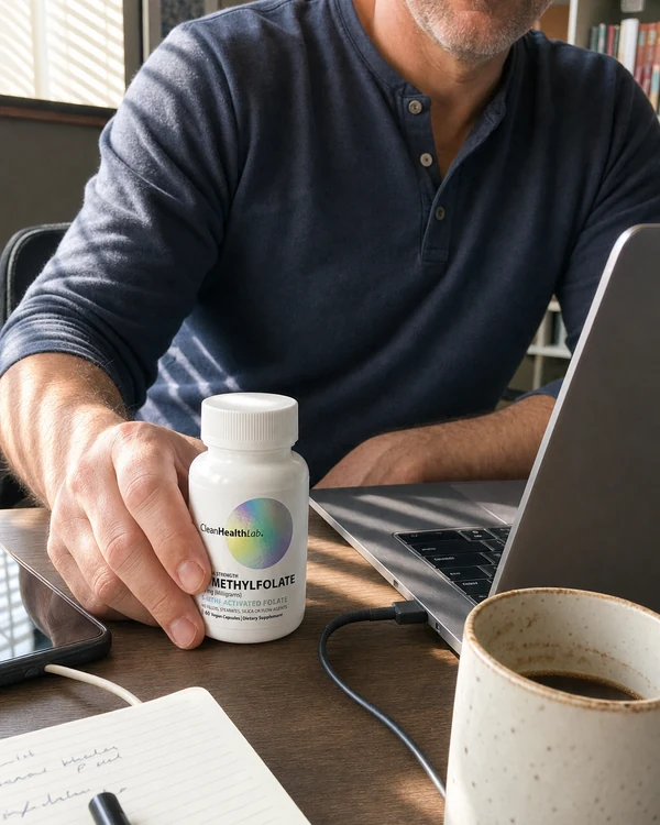 Customer photograph of CleanHealthLab L-Methylfolate
