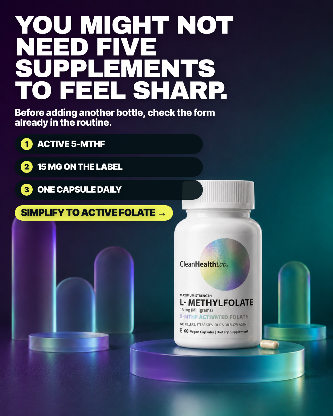 Five supplements may be too many 4:5