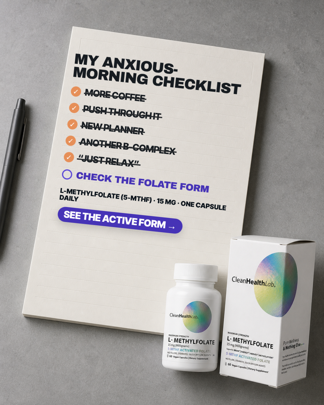 The anxious-morning checklist 4:5
