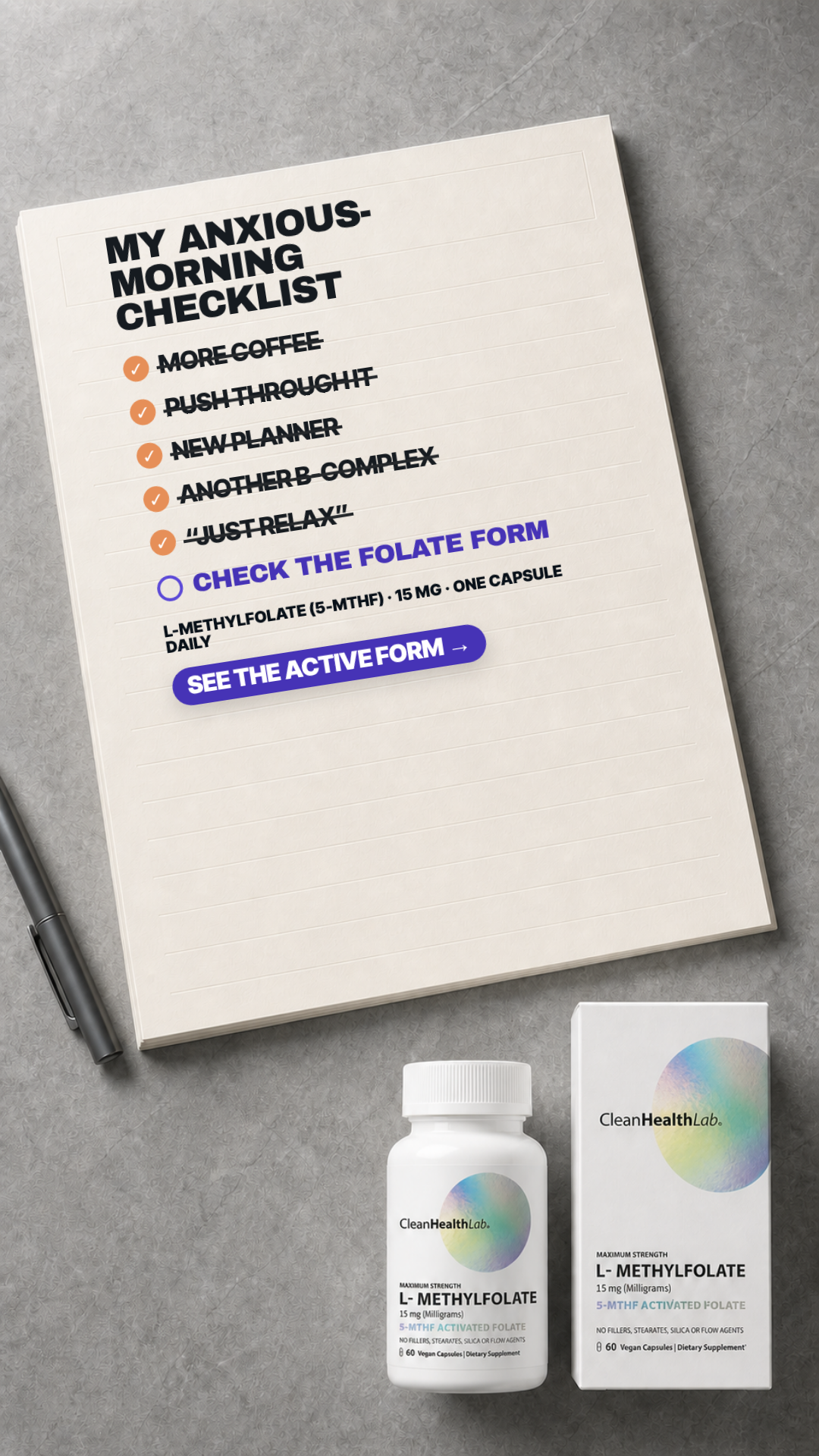 The anxious-morning checklist 9:16
