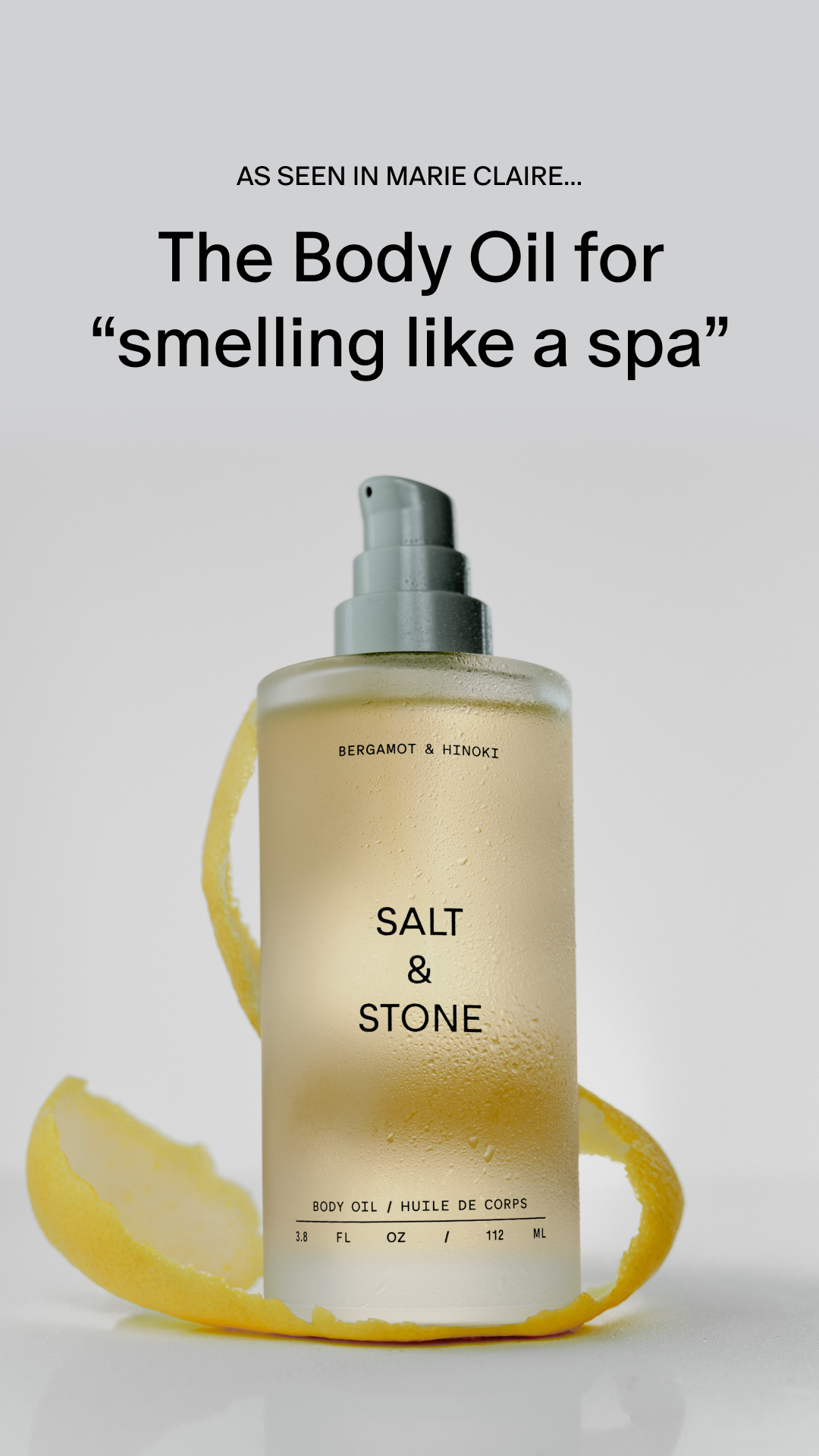 Introducing Body Oil in Two Viral Scents